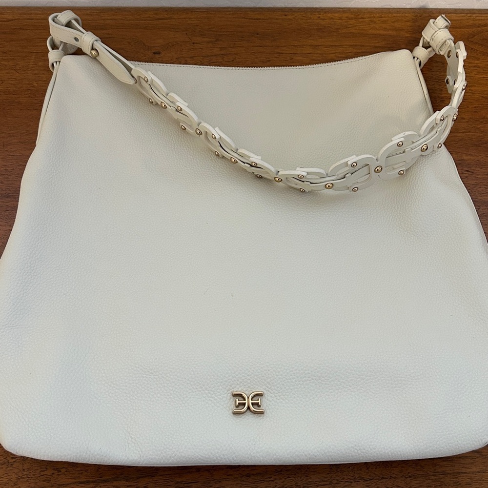 Sam Edelman Pebble Leather Tote/Computer/Hobo Bag - Picture 3 of 9